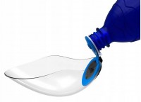 Compact water bowl for dogs
