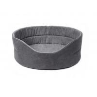Dog bed / cat bed 61x69 cm, without cushion, Yohanka Classic, grey Wiko
