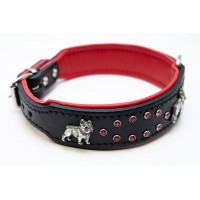 Exclusive Collar, Customized, Genuine Cow Leather, Napa Lining, handmade