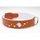Exclusive Collar, Customized, Genuine Cow Leather, Napa Lining, handmade
