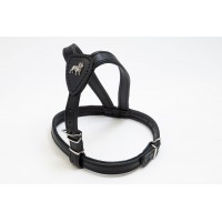 Exclusive Dog Harness fo French Bulldog, Am Staff, Customized, Genuine Cow Leather, Napa Lining, handmade
