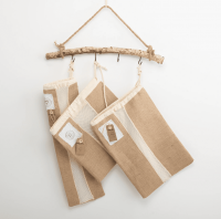 Zero Waste Ecologic Bread Bag Jute 3 pcs