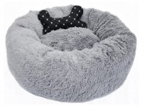 Fluffy and cosy cat bed or dog bed, round 60cm, Rotex