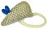 Cat toy, fabric mouse with turning root inside, 14cm (26cm with tail), Lauren Design