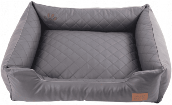 Dog Bed Eco-Leather, Steppy, Golden Dog