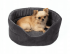 Dog bed / cat bed 61x69 cm, without cushion, Yohanka Classic, grey Wiko