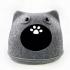 Igloo cat bed or dog bed, blanket 41x36x33 cm, Feutrine
