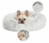 Fluffy and cosy cat bed or dog bed, round 60cm, Rotex