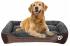 Large soft dog bed 85x65 cm XL, double-sided