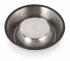 Stainless steel bowl for cats and dogs, non-slip rubber
