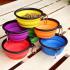 Compact food bowl for dogs / cats, foldable 1L
