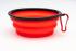 Compact food bowl for dogs / cats, foldable 1L