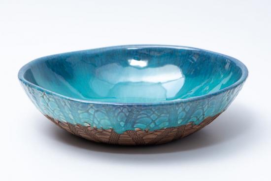 Handmade Ceramic Bowl 20x5cm