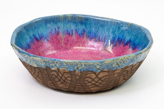 Handmade Ceramic Bowl 20x6cm