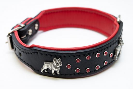 Exclusive Collar, Customized, Genuine Cow Leather, Napa Lining, handmade